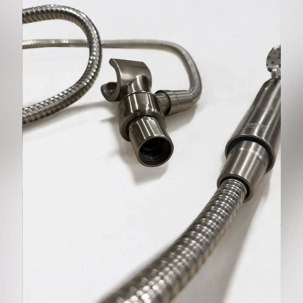 Better Homes & Garden 8-Function Handshower- Power Spray&Clean Jet- Satin Nickel